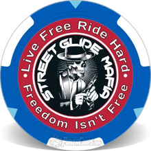 Load image into Gallery viewer, SGM 2021 Limited Edition Freedom Poker Chip 300 pieces - Street Glide Mafia