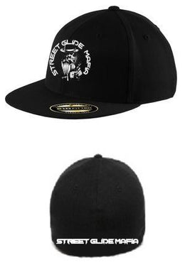 SGM Flat Bill Flex-Fit Hat - Street Glide Mafia