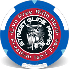 Load image into Gallery viewer, SGM 2021 Limited Edition Freedom Poker Chip 300 pieces - Street Glide Mafia
